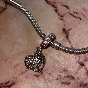 Pandora heart family pink tree